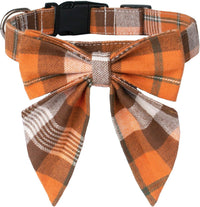 ADOGGYGO Adjustable Cotton Dog Bowtie Collar