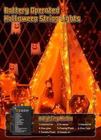 Brightown Battery Operated Halloween Lights Outdoor