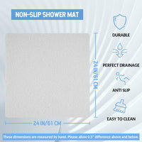 Hargiis Non Slip Bathtub Mat