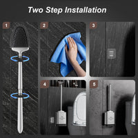 Sellemer Toilet Brush and Holder Set
