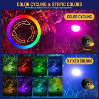 Kyosho Solar Color Spot Lights Outdoor