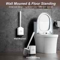 Sellemer Toilet Brush and Holder Set