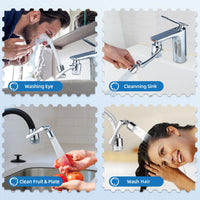 CECEFIN 1080° Swivel Faucet-Extender Sink-Aerator