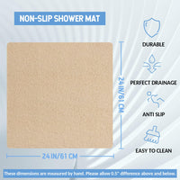 Hargiis Non Slip Bathtub Mat
