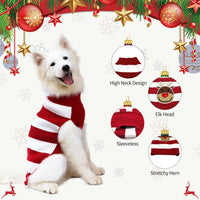 NACOCO Christmas Pet Sweater for Small Dogs and Cats