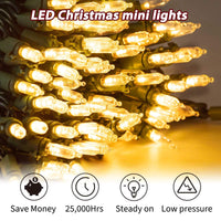 Minetom 25FT Halloween Purple String Lights