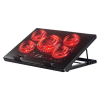 Kootek Laptop Cooling Pad, Laptop Cooler with 5 Quiet Fans for 12"-17"