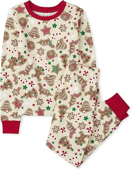 The Children's Place unisex-baby Christmas Pajama Sets