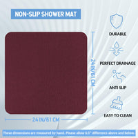 Hargiis Non Slip Bathtub Mat