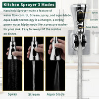 CECEFIN 1080° Swivel Faucet-Extender Sink-Aerator
