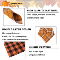 ADOGGYGO Halloween Dog Bandana