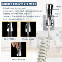 CECEFIN 1080° Swivel Faucet-Extender Sink-Aerator