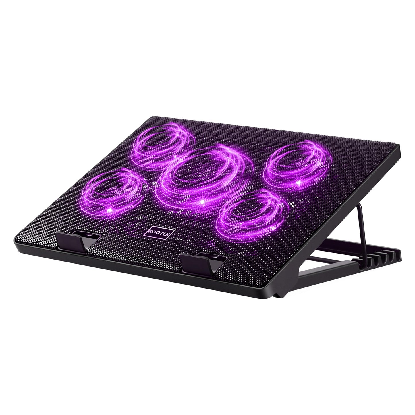 Kootek Laptop Cooling Pad, Laptop Cooler with 5 Quiet Fans for 12"-17"