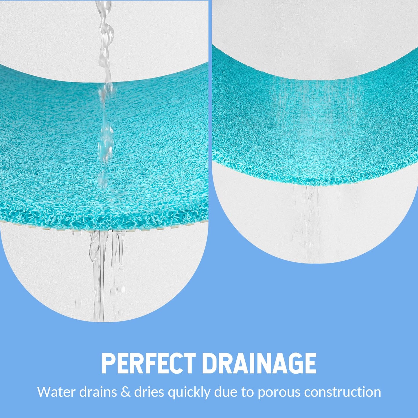 Hargiis Non Slip Bathtub Mat