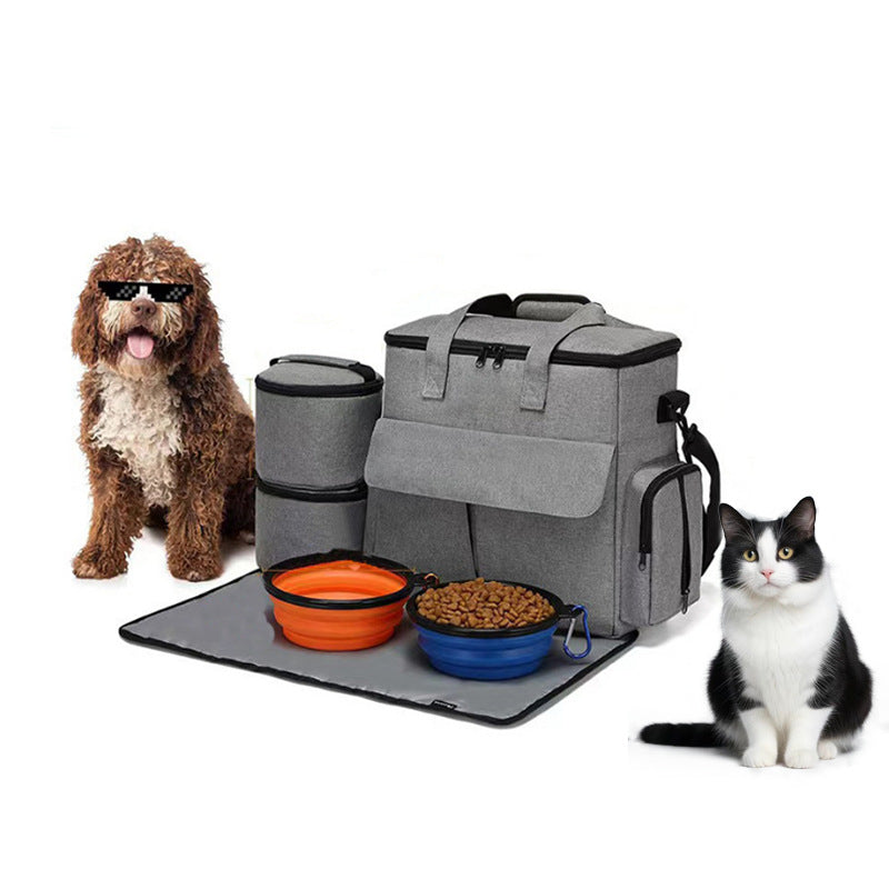 Dog Travel Backpack with Mat