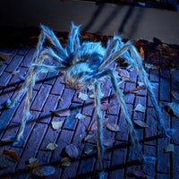 JOYIN 5ft Giant Halloween Spider – Large Black Spider for Outdoor Yard