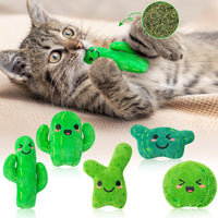 MALLMALL6 Halloween Catnip Toys – 5pcs Pumpkin Teething Set for Kittens & Cats