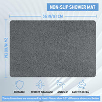 Hargiis Non Slip Bathtub Mat