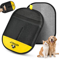 2Pcs Pet Hair Removal Glove for Dogs & Cats