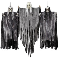 JOYIN 3-Pack Hanging Skeleton Ghosts