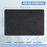 Hargiis Non Slip Bathtub Mat