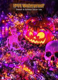 Brightown Battery Operated Halloween Lights Outdoor