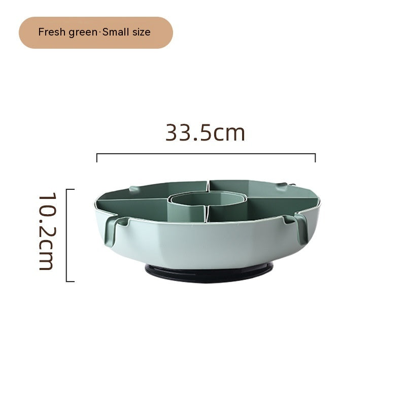 TwirlDrain™   | Rotating Hot Pot Drain Basket