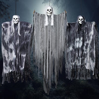 JOYIN 3-Pack Hanging Skeleton Ghosts