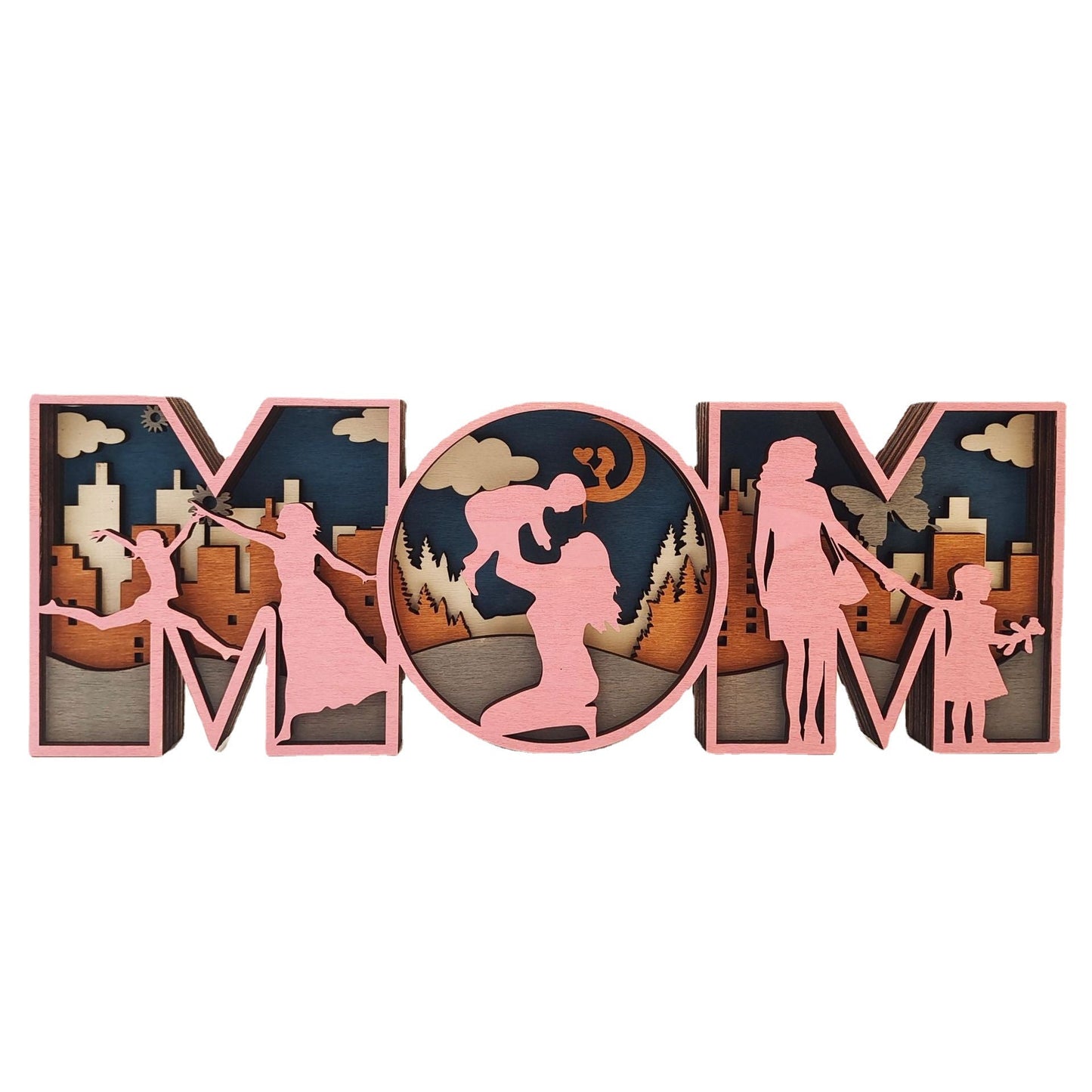 ParentCraft™  |  Wooden Crafts Decoration for Mother's Day and Father's Day