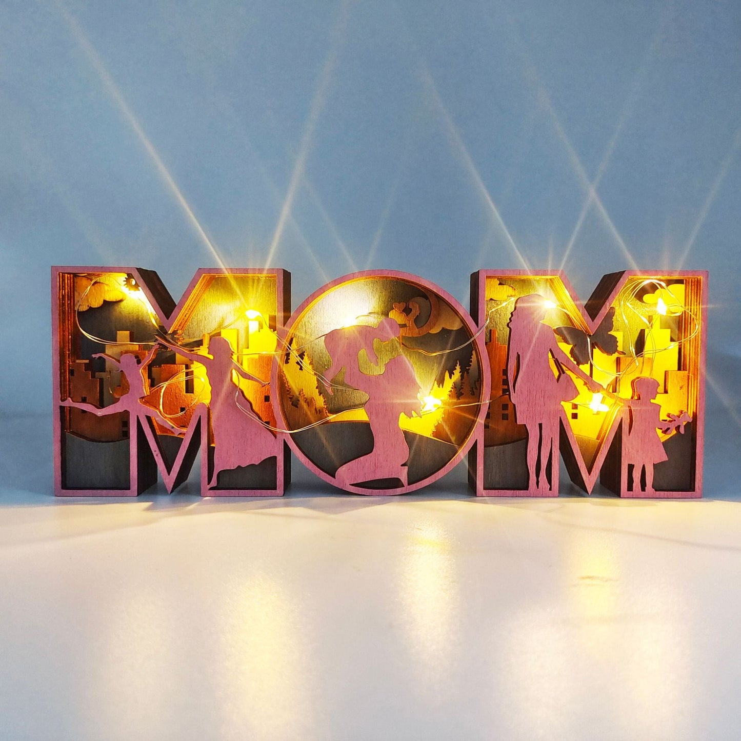 ParentCraft™  |  Wooden Crafts Decoration for Mother's Day and Father's Day