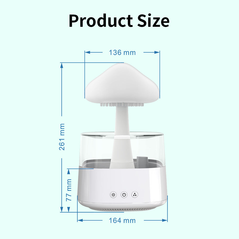 MushroomMist™  |  Rain Water Drop Humidifier