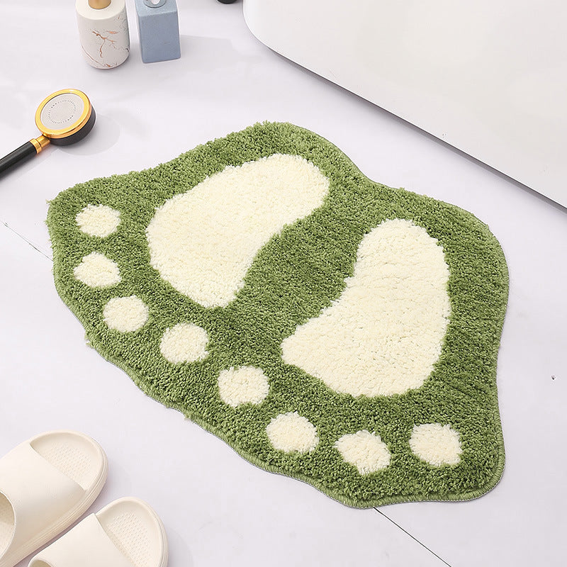 Home Bathroom Anti-slip Absorbent Foot Mats