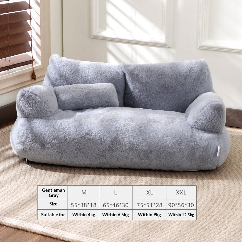 All-Season Warm & Washable Pet Bed