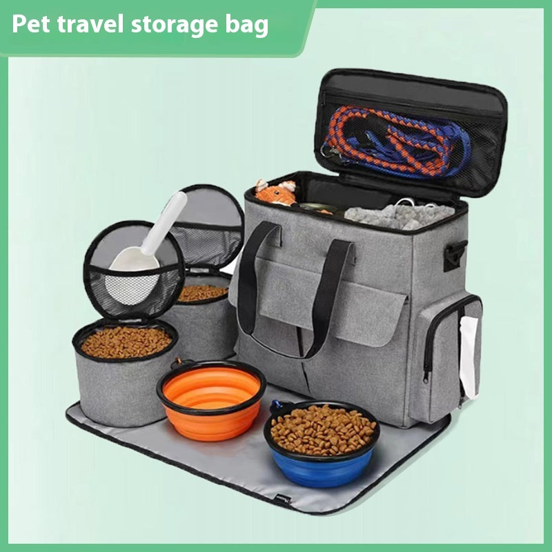 Dog Travel Backpack with Mat