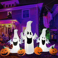 SpookyAir™   |  Halloween Inflatable Ghost with Pumpkin