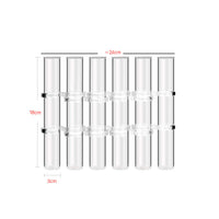 Clear Glass Test Tube Vase