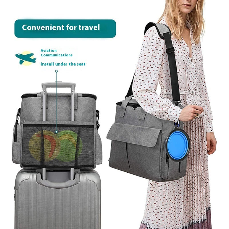 Dog Travel Backpack with Mat