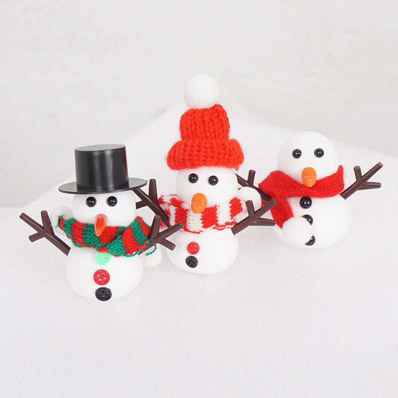 Desktop Mini Handmade Pinching Snowball